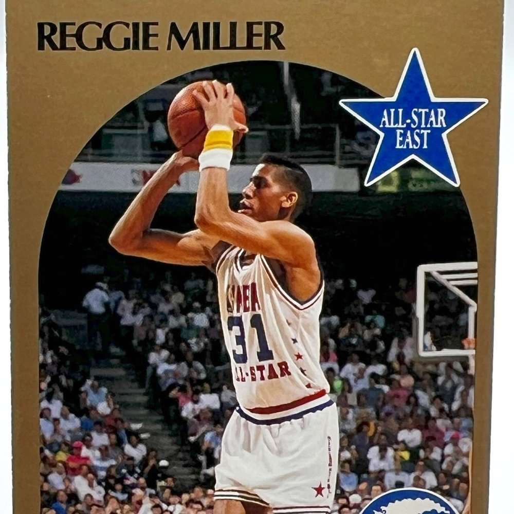Reggie Miller 1990 NBA Hoops All Star #7 - Pacers